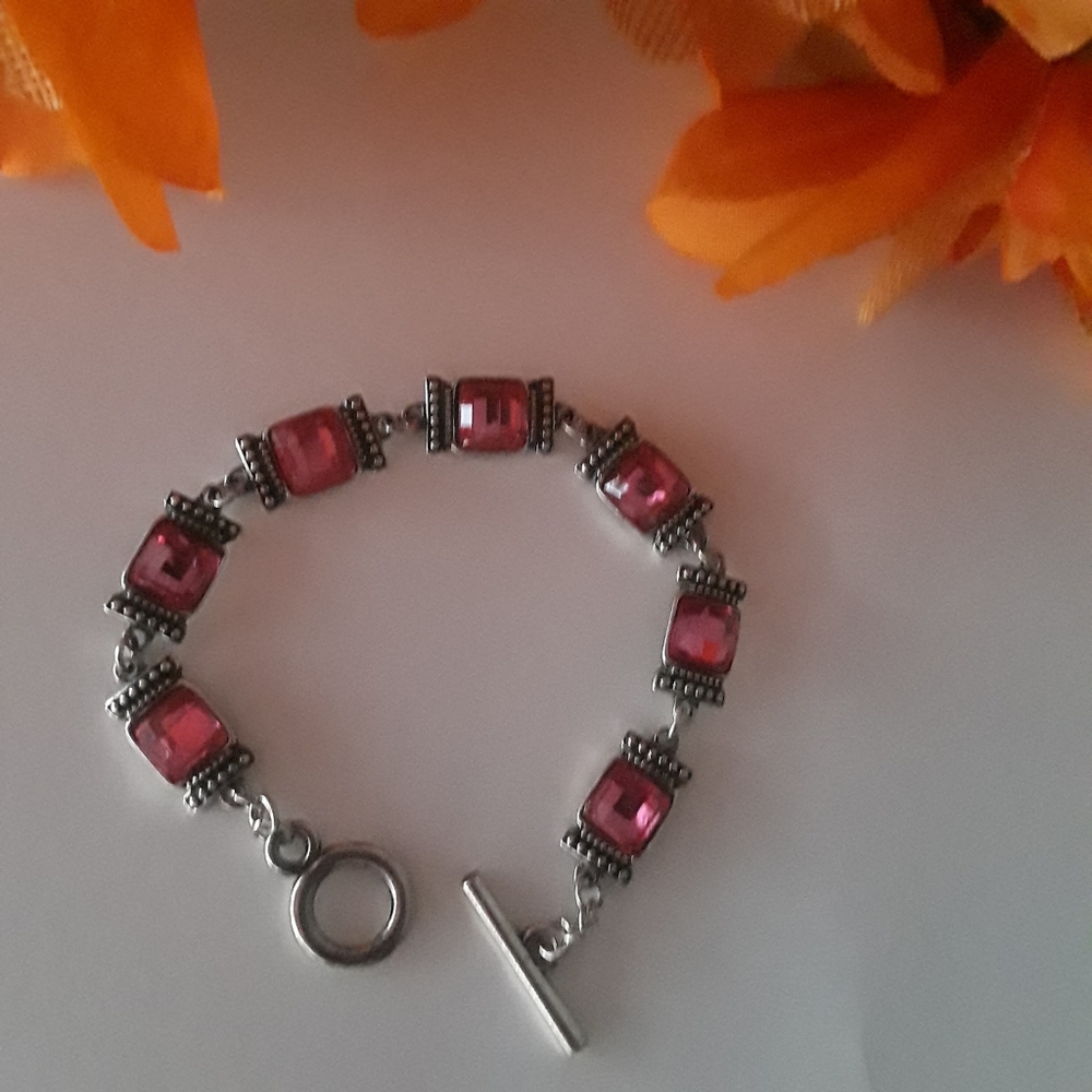 Silver Tone Fashion Bracelet